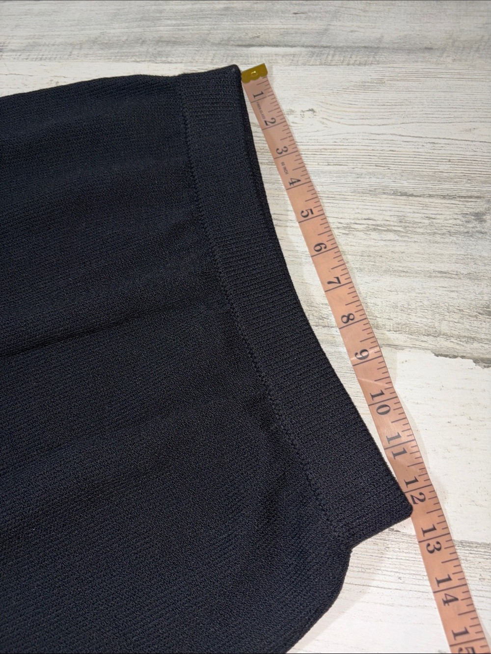 St John Black Knit Skirt Set with Gold Buttons - Picture 11 of 14